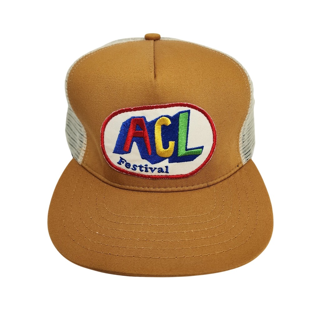 Imogene and Willie‎ ACL Hat Adjustable Trucker Cap Austin City Limits Yellow
